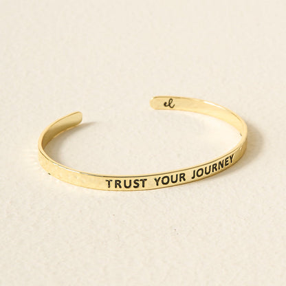 Gold / Trust Your Journey