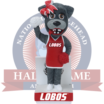 Lobo Lucy New Mexico Lobos Mascot Bobblehead
