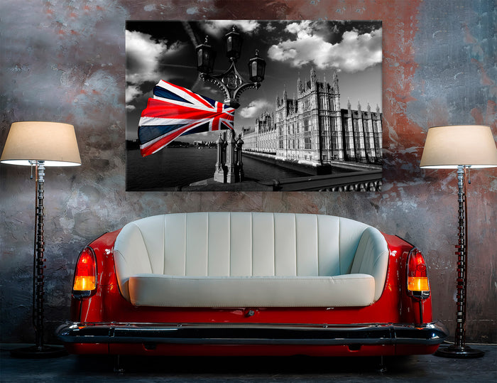 London BW Canvas Print #9225