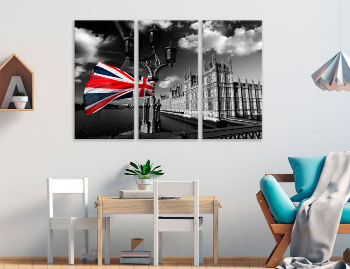 London BW Canvas Print #9225