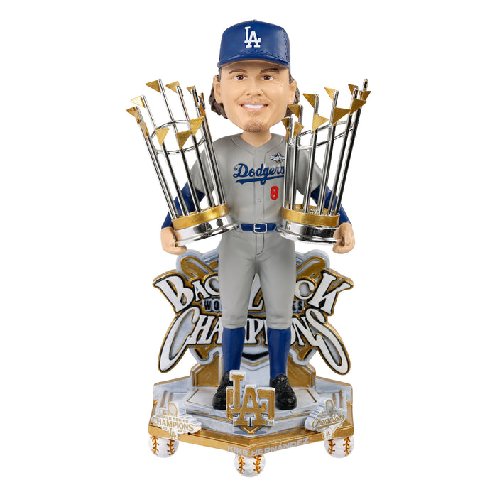 Los Angeles Dodgers 2025 World Series Champions Celebration Bobbleheads