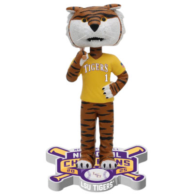 LSU Tigers 2025 Men's College World Series National Champions Bobbleheads