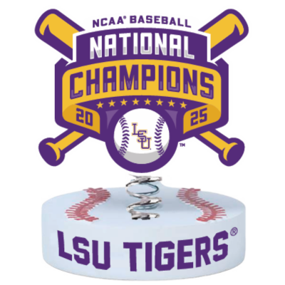 LSU Tigers 2025 Men's College World Series National Champions Bobbleheads