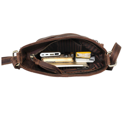 Leather Crossbody Purse for Women