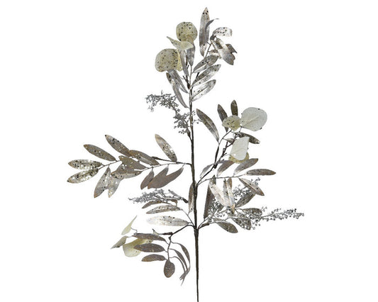 Luxe Glitter Foliage Spray - 74cm