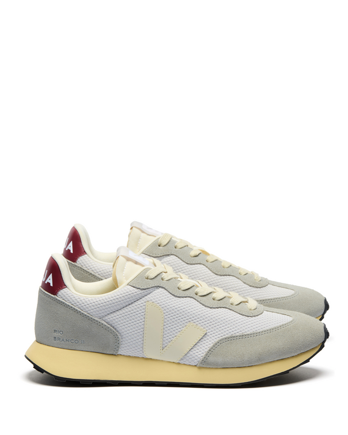 M Rio Branco II Light Grey/Pierre/Marsala Alveomesh