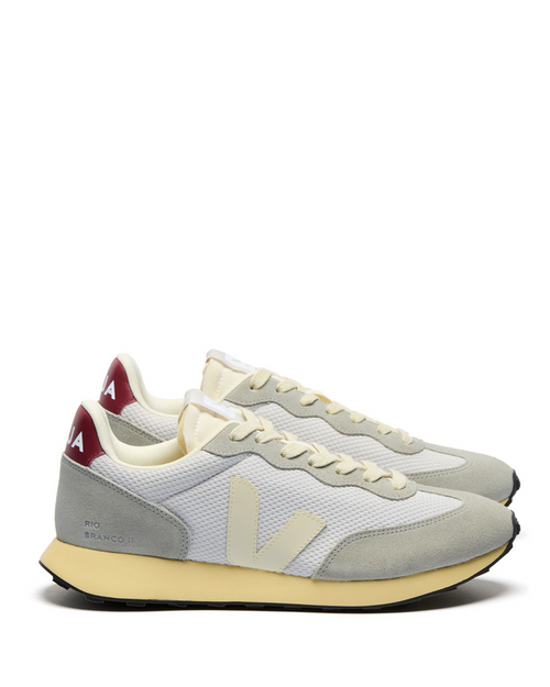M Rio Branco II Light Grey/Pierre/Marsala Alveomesh