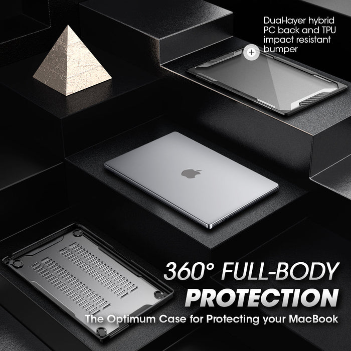 MacBook Air 13.6 inch (2026-2022) Unicorn Beetle Case Cover(open box)-Black