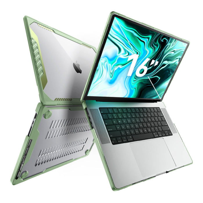 MacBook Pro 16 inch (2026-2021) Unicorn Beetle Case Cover(open box)-Green
