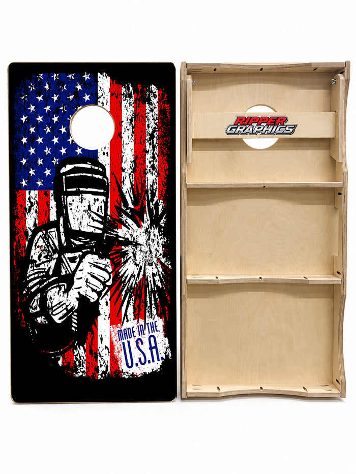 Made in the USA Cornhole Design