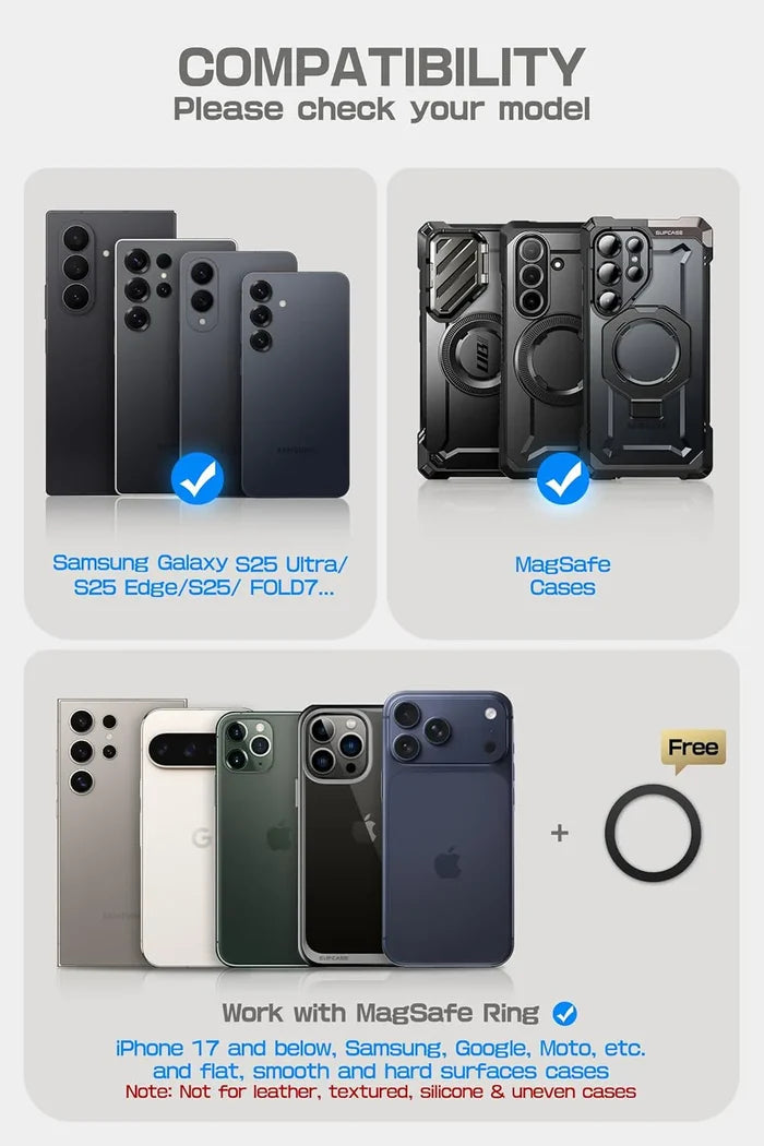 MagFlip Magnetic Wallet with iPhone/Samsung Compatible - Carbon