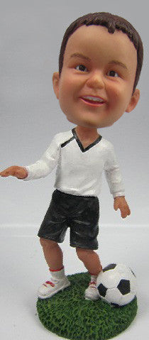 Male Soccer Player #9 - National Bobblehead HOF Store
