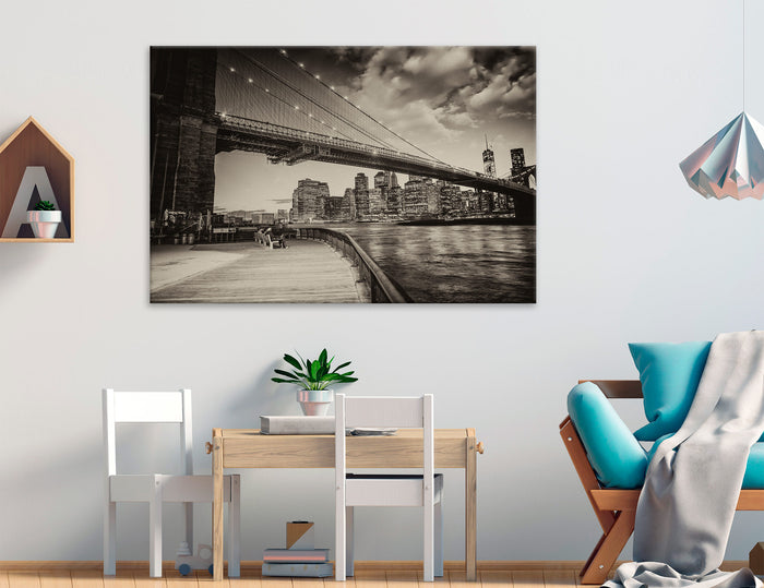 Manhattan Wall Art Canvas Print #9223