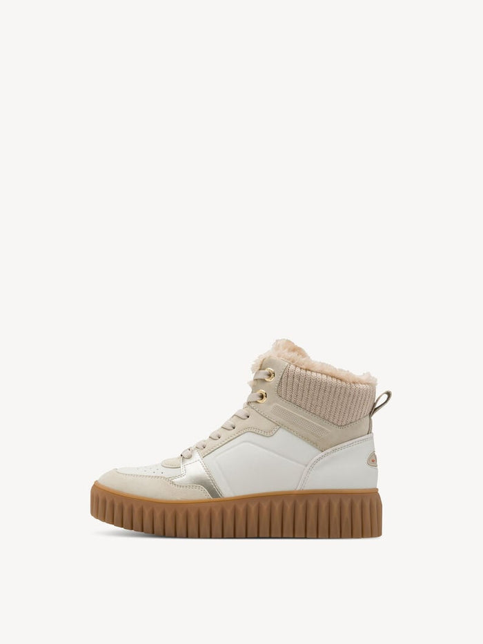 Marco Tozzi Bootie - Cream Comb
