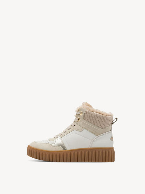 Marco Tozzi Bootie - Cream Comb