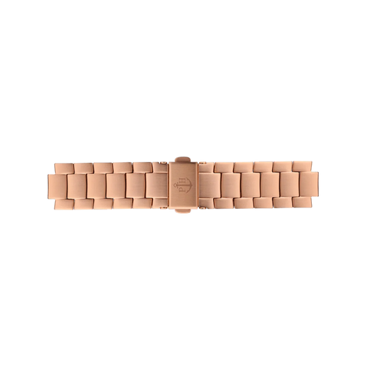 Metall Uhrenarmband Roségold 16 mm