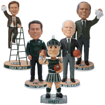 Michigan State Spartans 125th Anniversary Bobbleheads