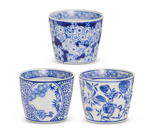 Mini Blue Pot (3 styles)
