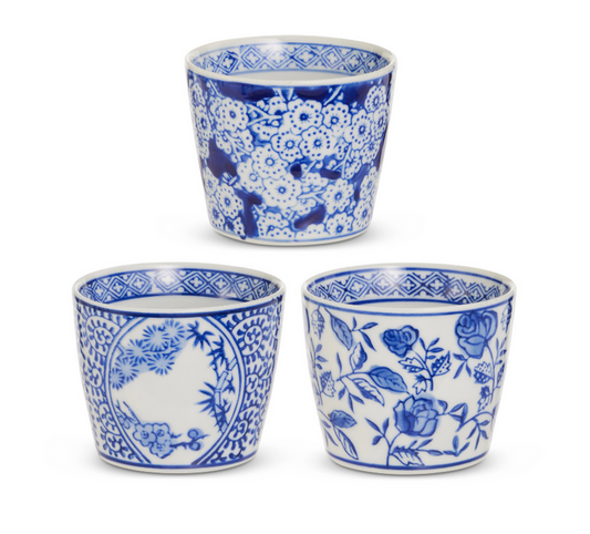 Mini Blue Pot (3 styles)