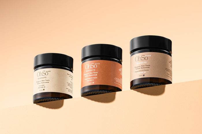 Mini Organic Non-Toxic Tallow Suncream trio