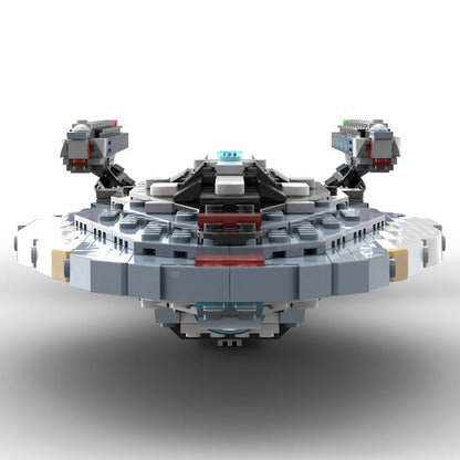 MOC - 104541 Explorer Raumschiff Klemmbausteine - LesDiy - Klemmbausteine
