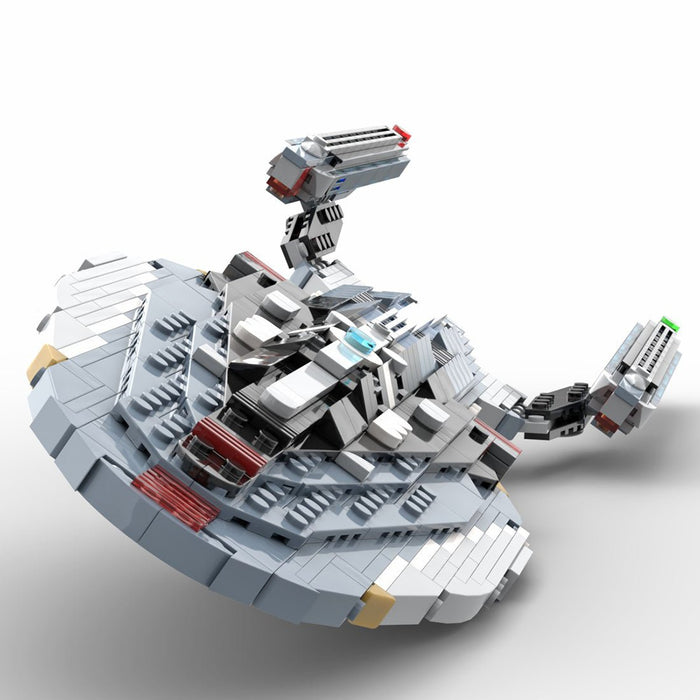 MOC - 104541 Explorer Raumschiff Klemmbausteine - LesDiy - Klemmbausteine