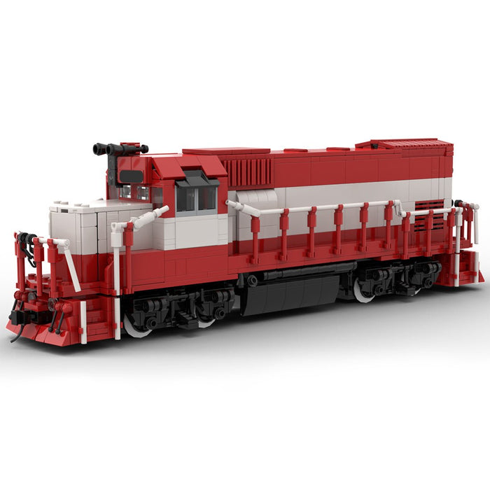 MOC - 104691 Frisco GP15 Retro - Zug - LesDiy - Klemmbausteine
