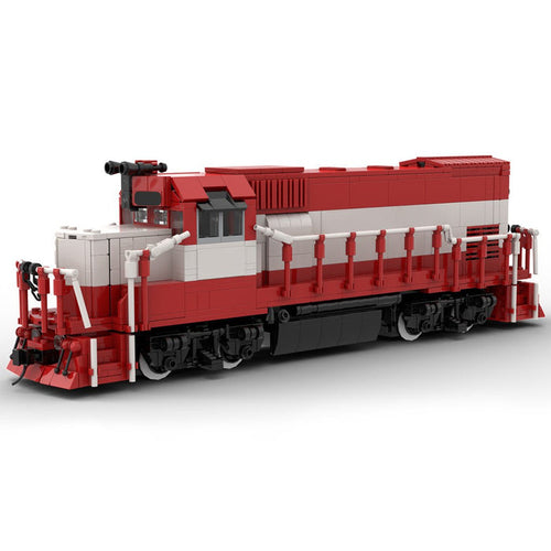 MOC - 104691 Frisco GP15 Retro - Zug - LesDiy - Klemmbausteine