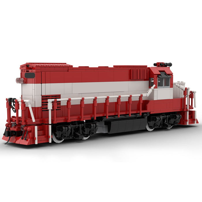 MOC - 104691 Frisco GP15 Retro - Zug - LesDiy - Klemmbausteine