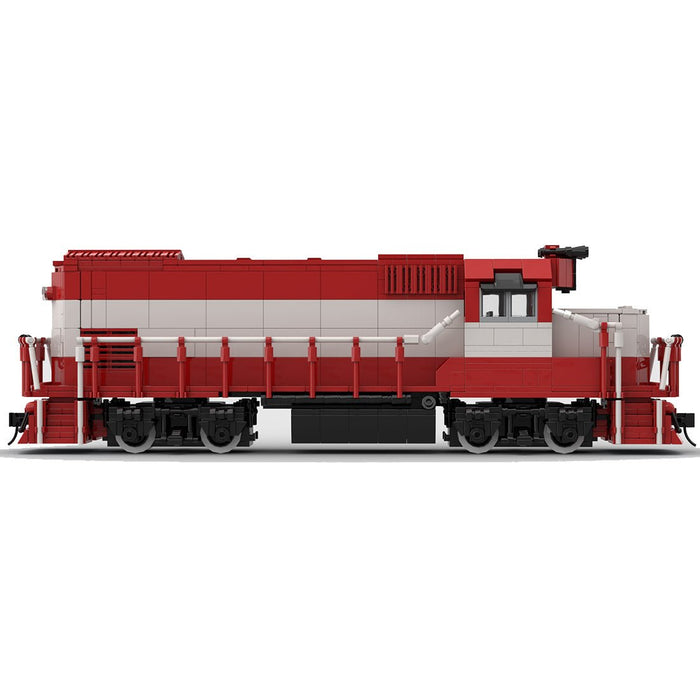 MOC - 104691 Frisco GP15 Retro - Zug - LesDiy - Klemmbausteine