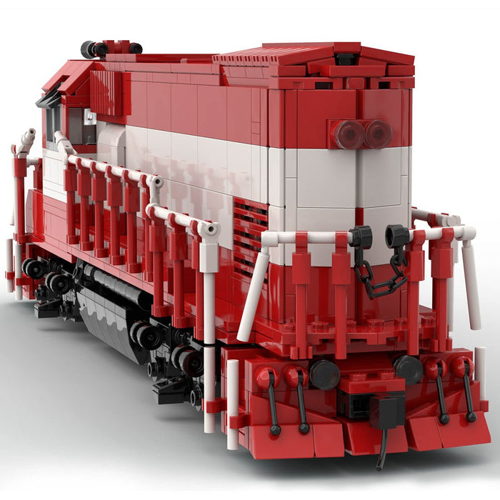 MOC - 104691 Frisco GP15 Retro - Zug - LesDiy - Klemmbausteine