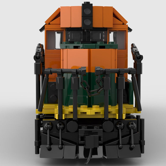 MOC - 104695 GP15 Retro - Zug - LesDiy - Klemmbausteine
