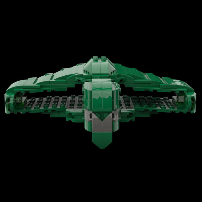 MOC - 112626 Sci - Fi Romulan Warbird (midi) Klemmbausteine - LesDiy - Klemmbausteine