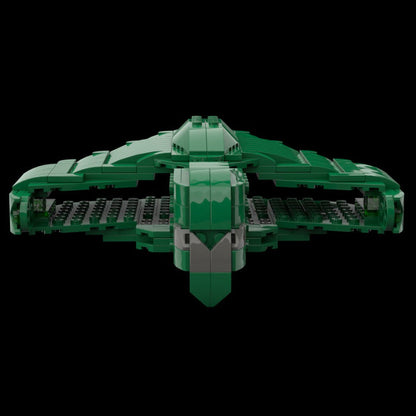 MOC - 112626 Sci - Fi Romulan Warbird (midi) Klemmbausteine - LesDiy - Klemmbausteine