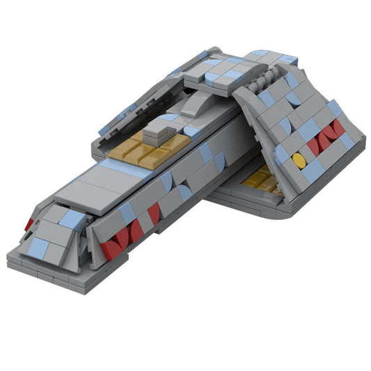 MOC - 116677 T'Pau Starship Klemmbausteine - LesDiy - Klemmbausteine
