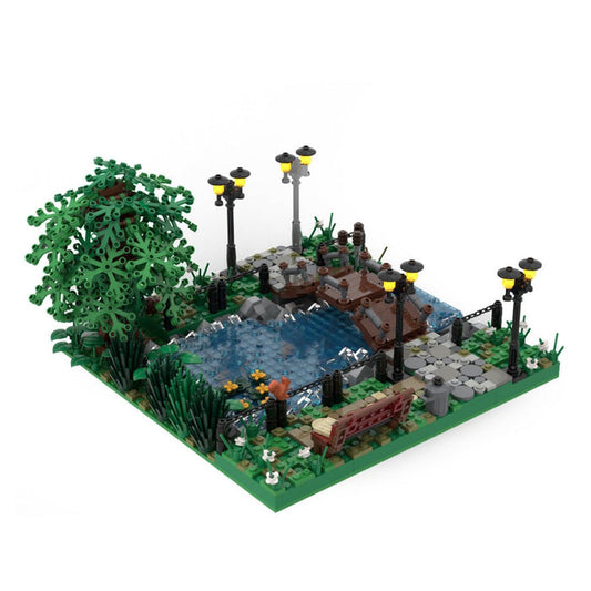 MOC - 142953 Summer Park Klemmbausteine - LesDiy - Klemmbausteine