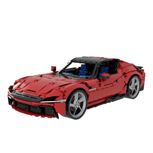 MOC - 191495 Ferrari 12Cilindri - 1:8 - 42143 B Model Klemmbausteine - LesDiy - Klemmbausteine