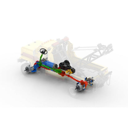 MOC - 213249 80's GMC TopKick Wrecker 4x4 RC Klemmbausteine - LesDiy - Klemmbausteine