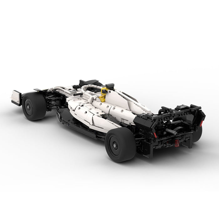 MOC - 214433 Visa Cash App RB Formula One Team VCARB02 1:8 Scale Klemmbausteine - LesDiy - Klemmbausteine