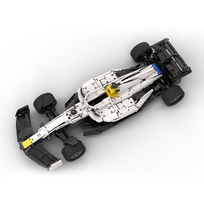 MOC - 214433 Visa Cash App RB Formula One Team VCARB02 1:8 Scale Klemmbausteine - LesDiy - Klemmbausteine