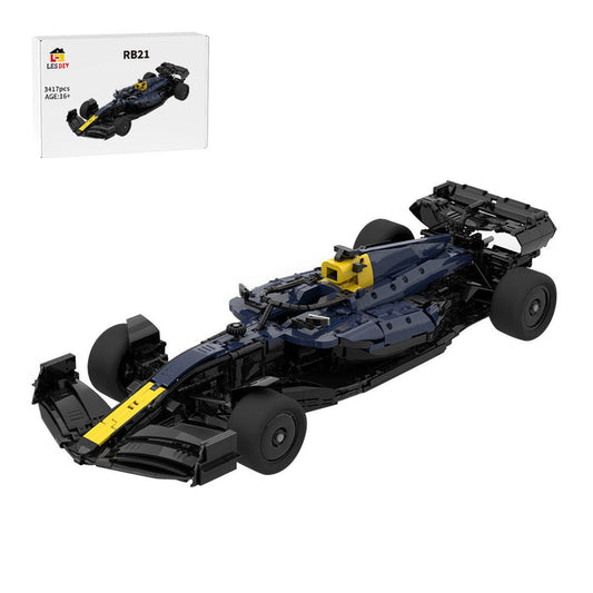 MOC - 215577  Red Bull Racing F1 RB21 1:8 Scale Klemmbausteine - LesDiy - Klemmbausteine