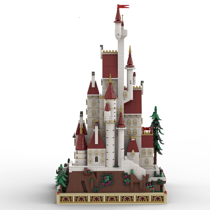 MOC - 216326  Beauty and the Beast mini scale Castle Klemmbausteine - LesDiy - Klemmbausteine