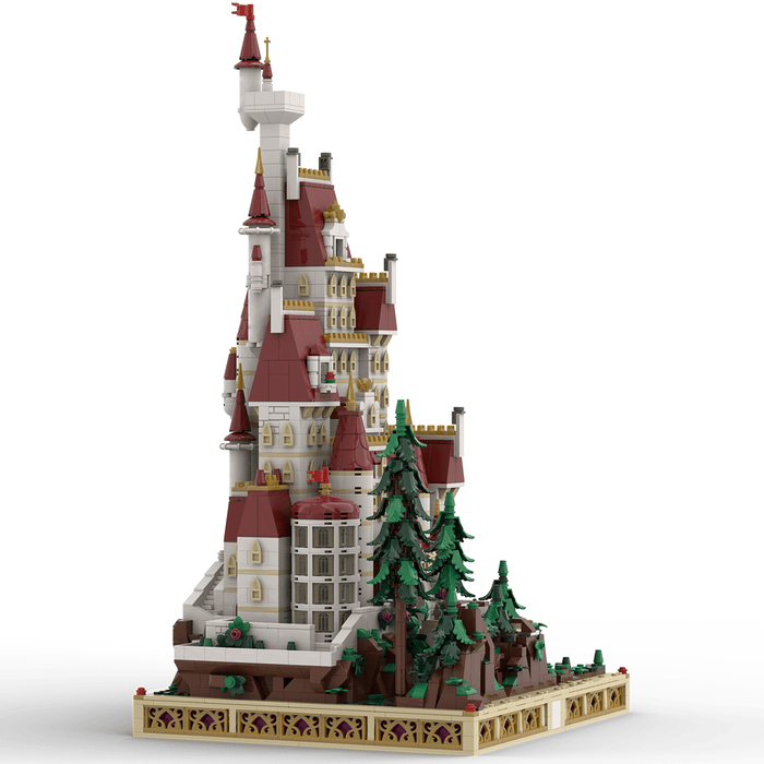 MOC - 216326  Beauty and the Beast mini scale Castle Klemmbausteine - LesDiy - Klemmbausteine