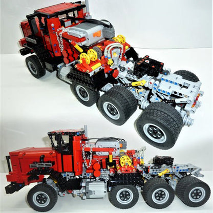 MOC - 41221 Schwermaschinentransporter Klemmbausteine - LesDiy - Klemmbausteine