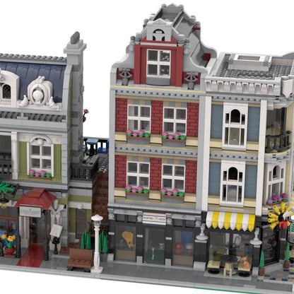 MOC - 59501 Modulares Gebäude – Sportartikelgeschäft Bausteine - Set Spielzeug - LesDiy - Klemmbausteine