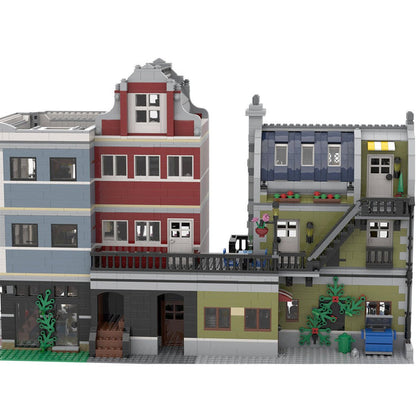 MOC - 59501 Modulares Gebäude – Sportartikelgeschäft Bausteine - Set Spielzeug - LesDiy - Klemmbausteine
