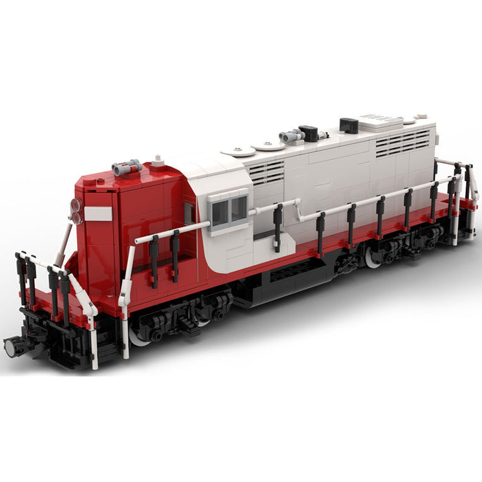 MOC - 83184 GP9 - Zug der SOO - Linie Klemmbausteine - LesDiy - Klemmbausteine