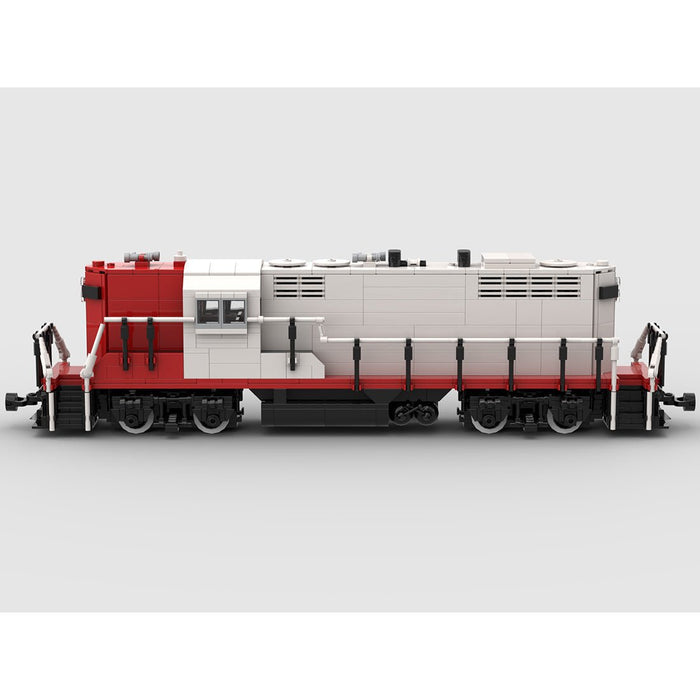 MOC - 83184 GP9 - Zug der SOO - Linie Klemmbausteine - LesDiy - Klemmbausteine