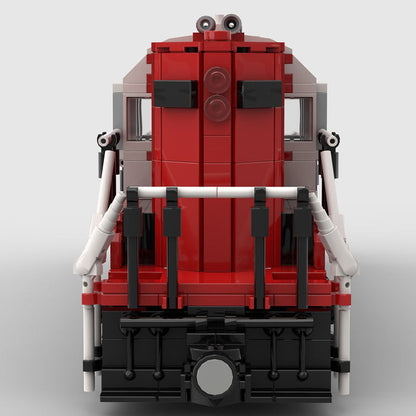 MOC - 83184 GP9 - Zug der SOO - Linie Klemmbausteine - LesDiy - Klemmbausteine