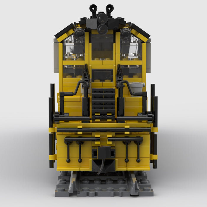 MOC - 87389 SW1200RS - Zug Klemmbausteine - LesDiy - Klemmbausteine